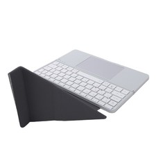 Foldable Bluetooth Keyboard With Touchpad Portable PU Leather Case Wireless NEW