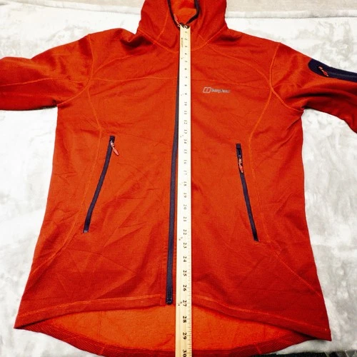 Berghaus Full Zip Red Hoodie Mens XL Gorpcore Outdoors Ski image 5