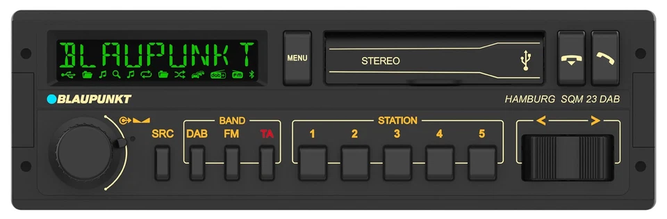 Blaupunkt USB DAB Bluetooth MP3 Autoradio für Citroen Nemo Fiat Fiorino Qubo Peu - Bild 2 von 4