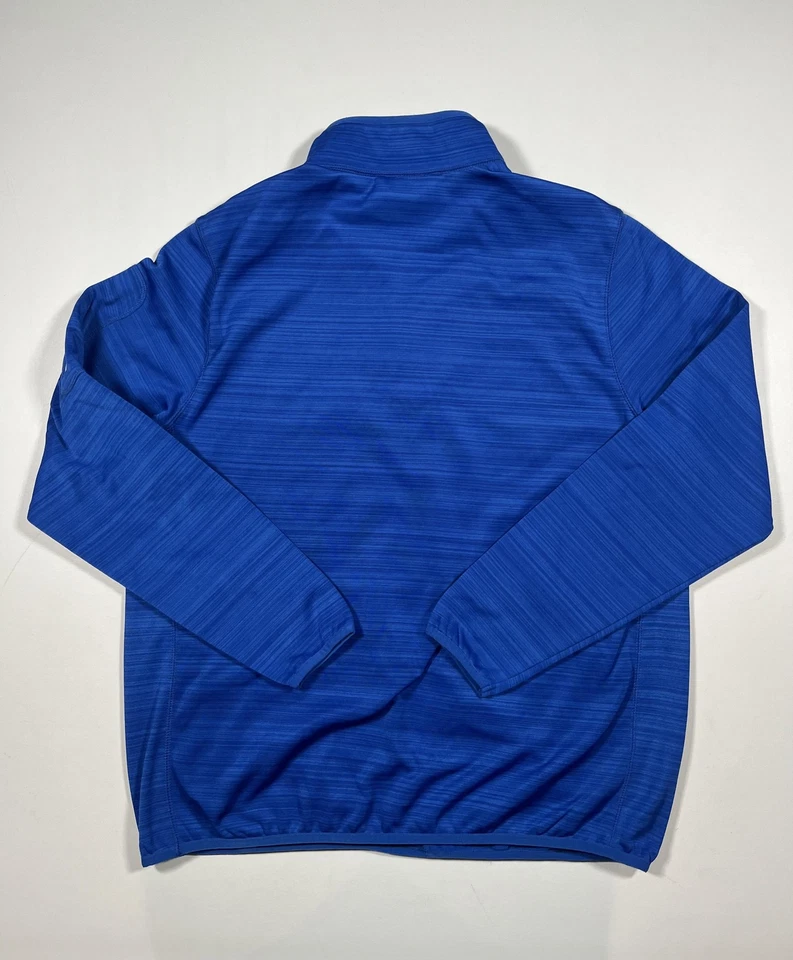 Pullover de los Dodgers de Los Ángeles Cuarto Cremallera Para Hombres Grande Azul MLB Béisbol G-III Foto 2 de 4