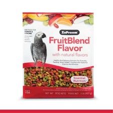 FruitBlend Flavor Bird Food with Natural Flavors for Medium  Large Birds