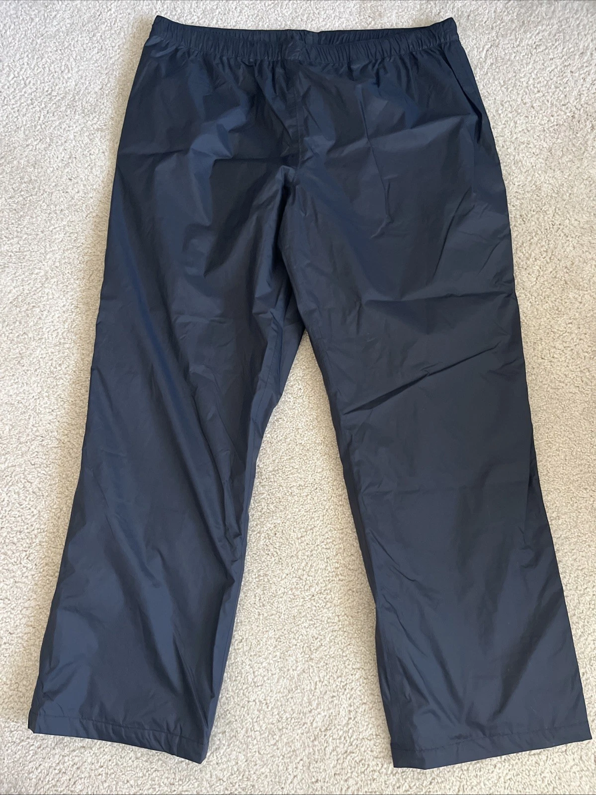 Columbia Black Rebel Roamer Pants rubber rain paints outdoors mens size 3XT