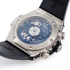 HUBLOT Big Bang Unico Titanium Blue 421.NX.5170.RX Completely serviced Fly 2