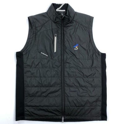 Zero Restriction Z625 Vest Mens XL Black Hybrid Puffer North Ridge CC Golf