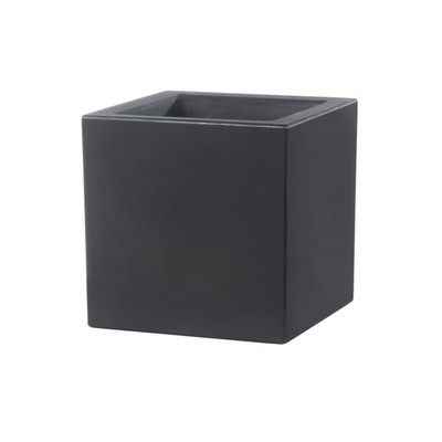 TeraPlast Cubo Essential 30 Pflanztopf Anthrazit 30cm Würfel Kübel Quadrat