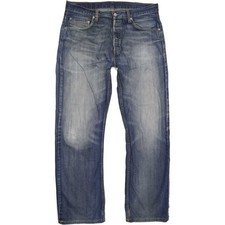 Levi's 758 Herren Jeans Blau Straight Regular W35 L31 (78440)