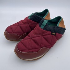 Teva ReEmber Quilted Slip On Slipper Sneakers Red Navy Womens 8 Mens 6 1125471