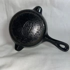 Vintage Wagner Ware 0 1050 A Cast Iron Skillet Single Egg Frying Pan  Ashtray