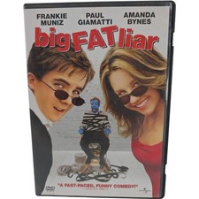 Big Fat Liar DVD 2002 Frankie Muniz Amanda Bynes Paul Giamatti Comedy Tested