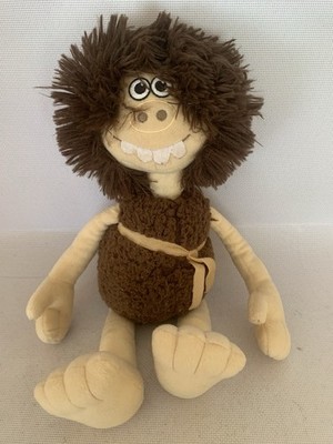 Early Man Dug Caveman weiches Plüschtier 16 Zoll Aardman 2017