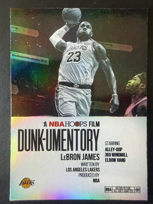 2025-26 Topps Hopps Lebron James Dunk-Umentory #D-4 