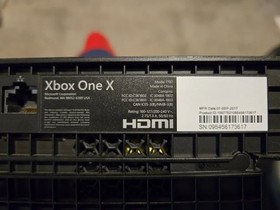 Used Microsoft Xbox One X Project Scorpio Edition Original Box And Controller