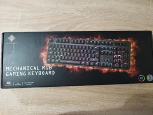 DELTACO Clavier de jeu mécanique anti-Ghosting 26 KEYS, Commutateurs rouges, RGB.