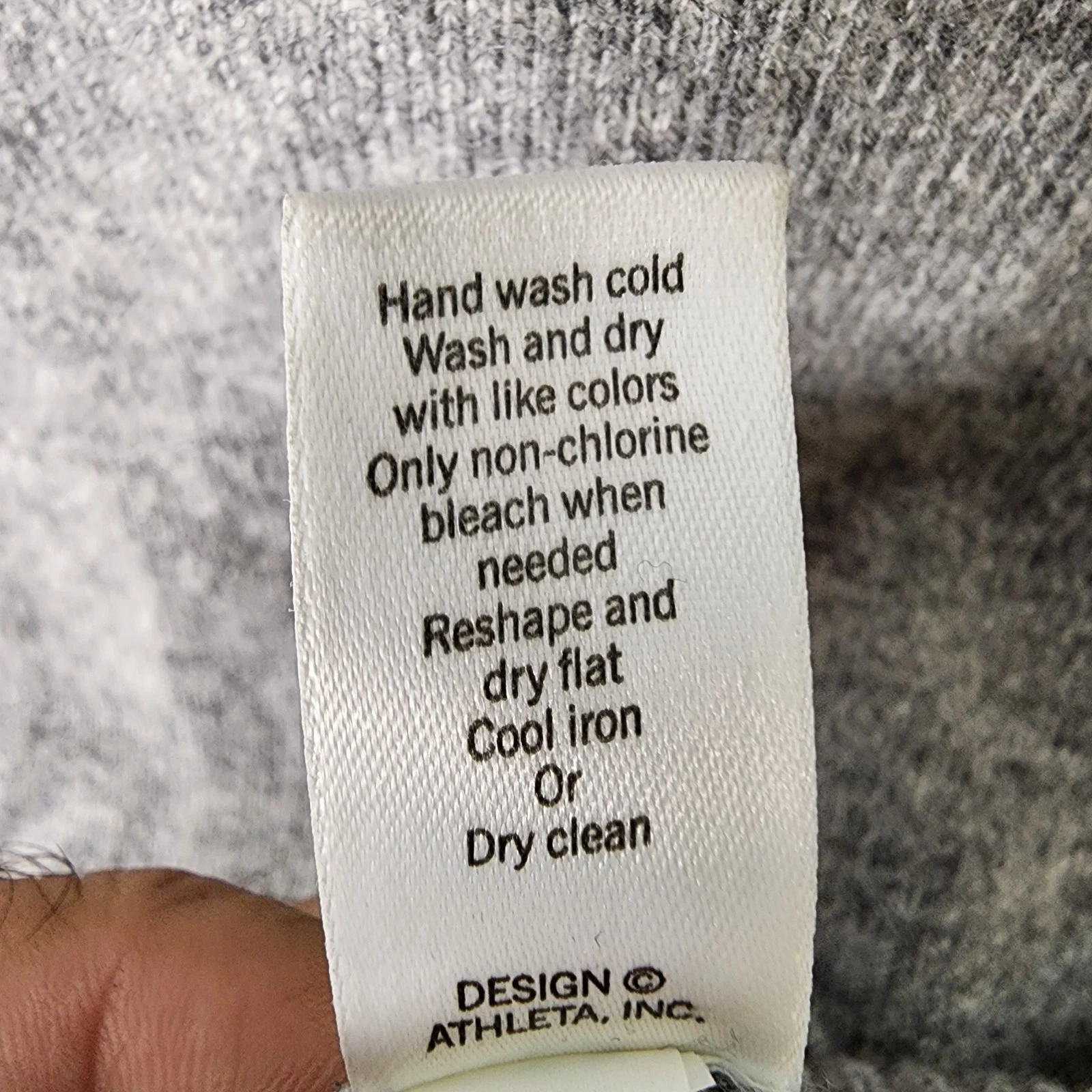 VETEMENTS Abito maglione Athleta CASHMERE Adi Mudra grigio erica collo aperto coccolone XXS