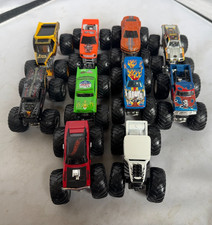 Hot Wheels Monster Jam truck lot of 10 trucks 1:64 scale EXCELLENT condition