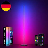 Led Stehlampe Wohnzimmer, 180Cm Rgb Stehlampe Dimmbar Mit Fernbedienung, App-Ste