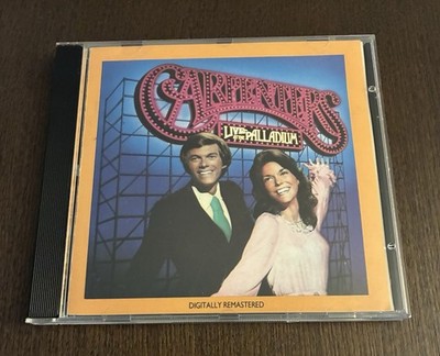 The Carpenters Live at The Palladium 1976 UK CD Pickwick Karen