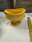 McCoy 1960's Yellow Starburst Atomic Double Handle Planter Vase