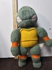 Vintage Michelangelo Teenage Mutant Ninja Turtles 14" Plush Doll 1989 Playmates