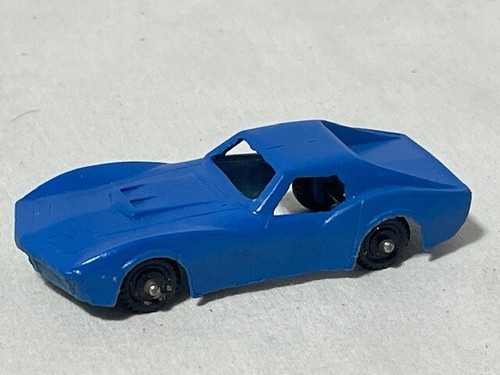 Vintage Midgetoy Blue Chevy Corvette Stingray, Near Mint