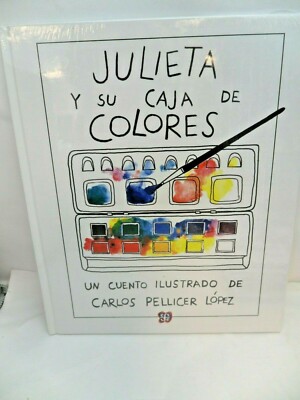 Julieta y su caja de colores (Spanish Edition) HARD COVER NEW 