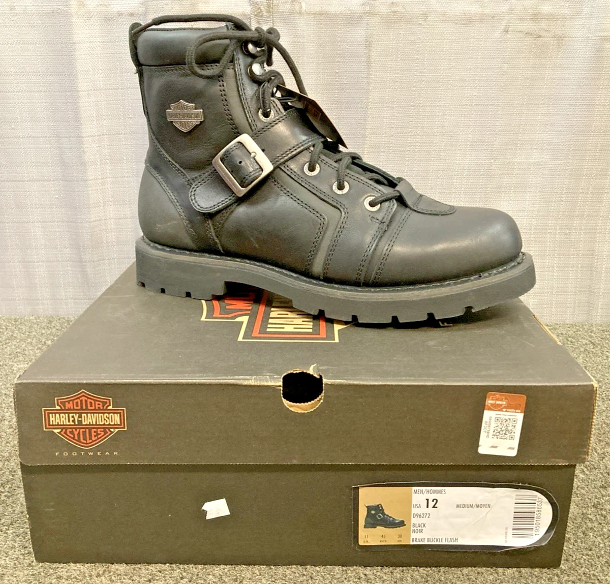 Harley-Davidson レザー ブーツ 8 1/2 US Harley-Davidson Boots 12 US Shoe Motorcycle & Powersports Boots