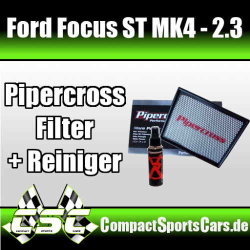 Ford Focus ST MK4 2.3T | 280 PS |  Pipercross Sportluftfilter inkl. Reiniger - Bild 1 von 1