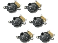 TRQ Ignition Coil Set fits BMW 325Ci 2001-2002 2.5L 6 Cyl 76NGMC