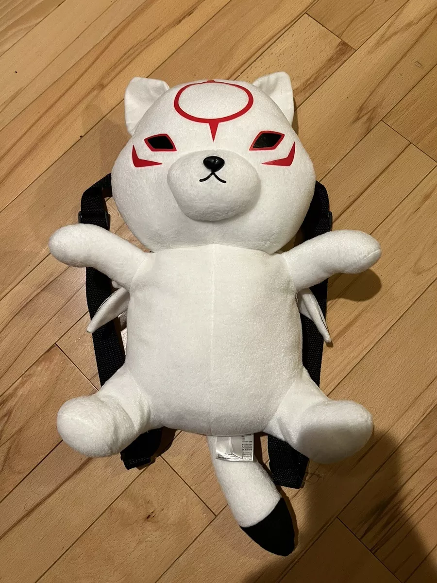 Okami Okamiden Chibiterasu Plush Backpack