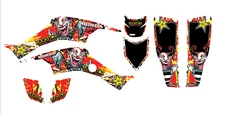Fits Honda TRX 400 1999 01 02 03 04 05 06 2007 graphic kit TRX 400ex  stickers