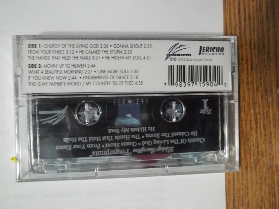 NOS 2002 Living Sacrifice "Fingerprints" cassette tape FACTORY SEALED - Image 2 of 3