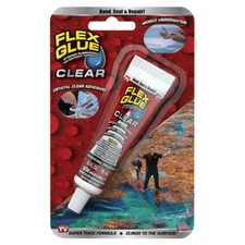 Flex Seal Family of Products Clear Rubberized Waterproof Adhesive 0.6 oz