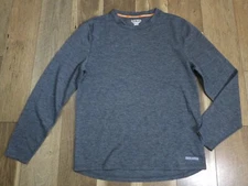 Omni Wool Men's Gray Polyester/Wool Outdoor Casual Hiking Base Layer Sz XL