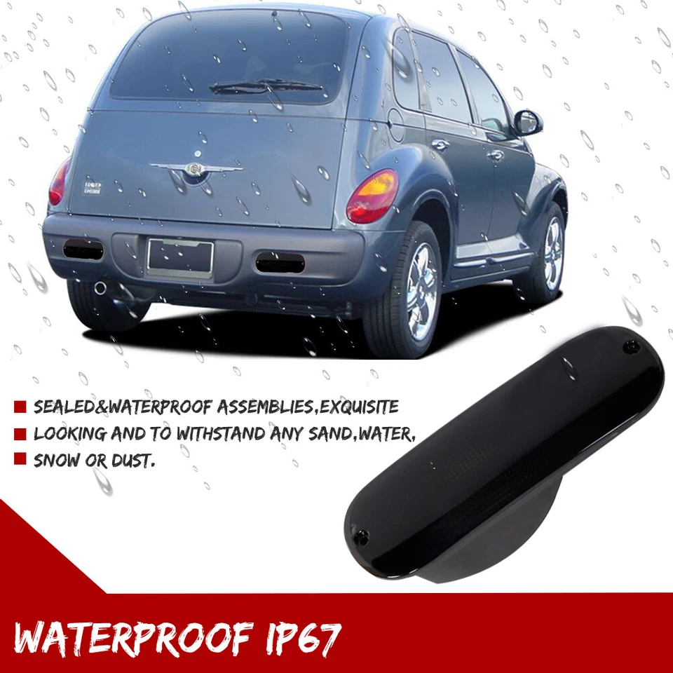 Carcasas de luz trasera de respaldo/reverso con lente ahumada L+R para Chrysler PT Cruiser 01-05 Foto 3 de 4