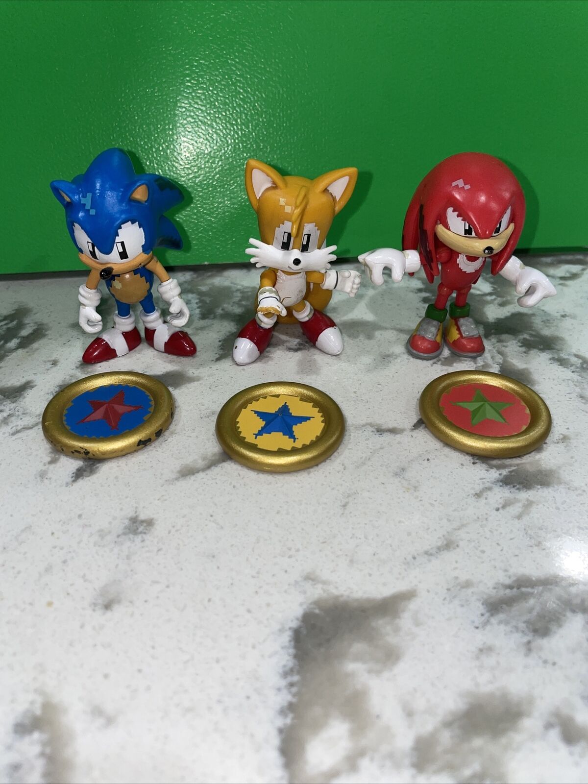 Sonic 3 Collector 16-bit Figure Pack 3pk