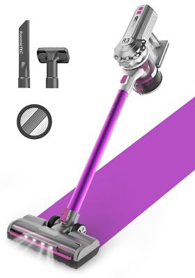 R3 Cordless Stick Vacuum Cleaner Fadeless Suction Power For Floor And Carpet Up 
