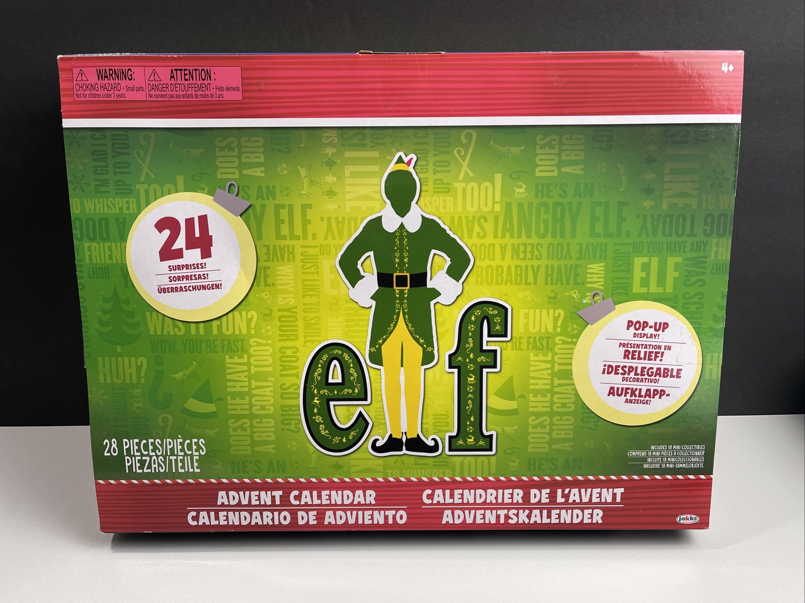 Jakks Elf Advent Calendar with Surprise Figures for sale online | eBay