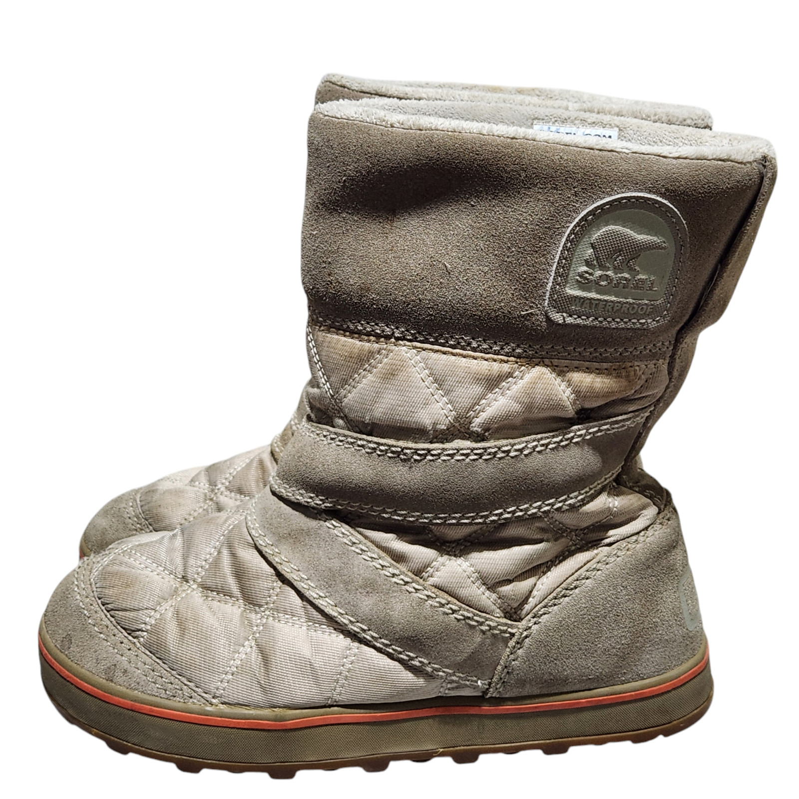 Waterproof Quilted Snow Faux Fur Lined
