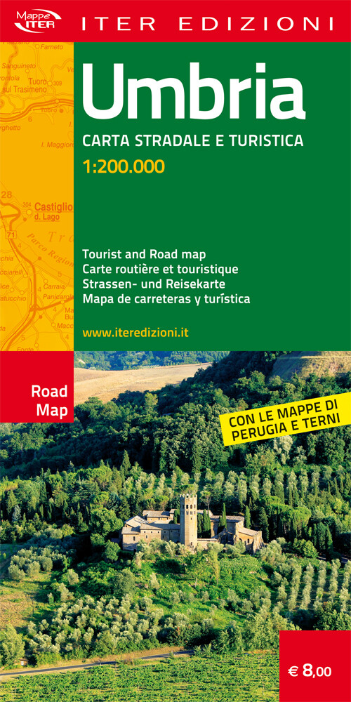 Libri Umbria. Carta Stradale E Turistica 1:200.000. Ediz. Multilingue