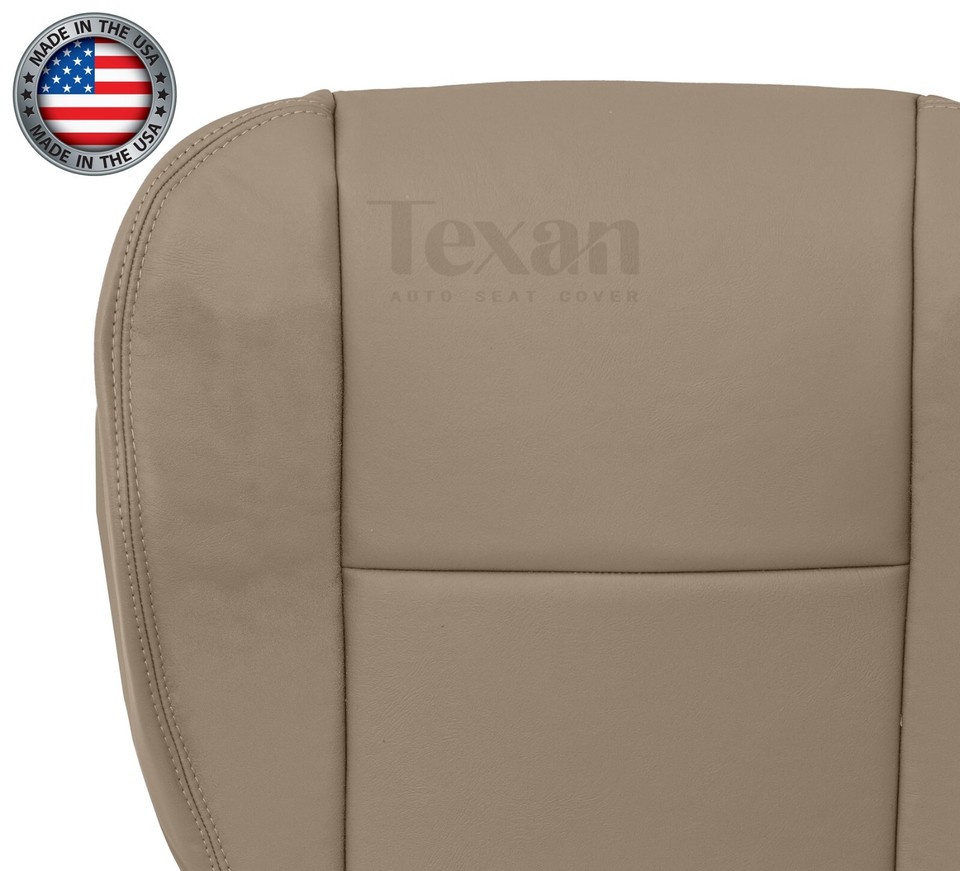 Tan Leather Replacement Seat Cover For 2000-2004 Toyota Tundra (Fits All Cabs & Trims)
