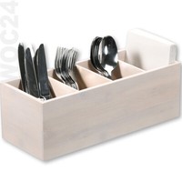 Bambus Besteck Einsatz Kasten Halter Box Holz Ordnung Aufbewahrung Organizer