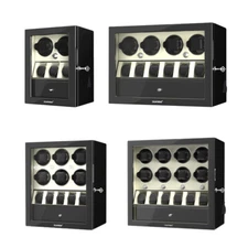 Automatic 2/4/6/8 Watch Winder LED Display Storage Case with 3/5/6 Storage Box