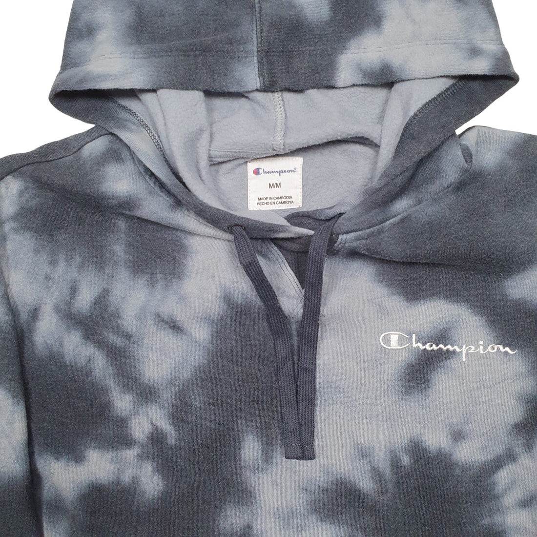 CHAMPION Hoodie Cotton Jumper Sweatshirt Womens M image 2