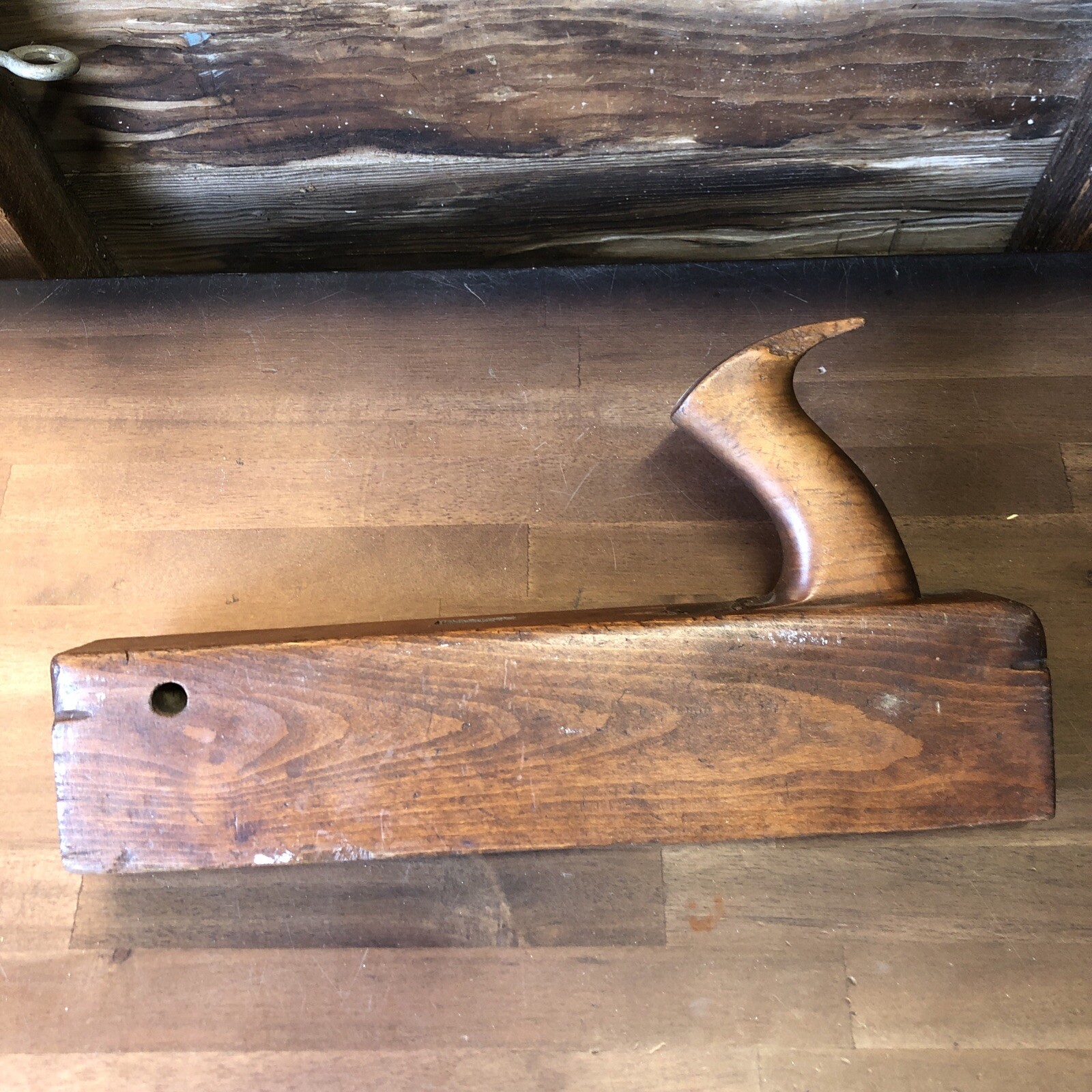 Antique  Z:J. M'MASTER & CO model 35K Woodworking PLANE Auburn NY