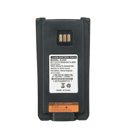 1 szt. Nowy akumulator litowo-jonowy Hytera BL2008 BL2006 2000mAh do radia PD782 PD702 DMR - Zdjęcie 13 z 13