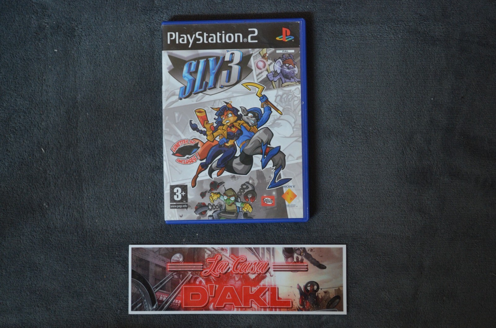 Sly 3 sans notice sur Playstation 2 - PS2 FR TBE