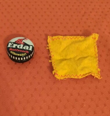 VINTAGE ERDAL TIN SHOE POLISH AUSTRIA Empty