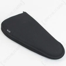 Miltec Black Pistol Carry Case - Large Durable Polyester Gun Carrier Cover