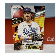 Topps 2022 Topps Fire Justin Turner Los Angeles Dodgers #182 Base Set