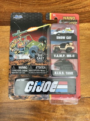 Jada Gi Joe Die Cast Collectors Series Nano Hollywood Rides NV 18 OVP Fahrzeuge
